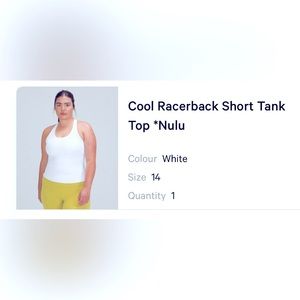 Cool Racerback Short Tank Top Nulu 14